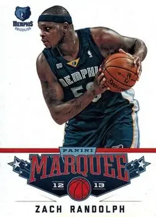 2012-13 Panini Marquee #93 - Zach Randolph - Memphis Grizzlies 2012-13 Panini Marquee #93 - Zach Randolph - Memphis Grizzlies
