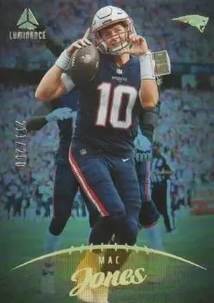 2023 Panini Luminance - Gold #64 - Mac Jones - New England Patriots
