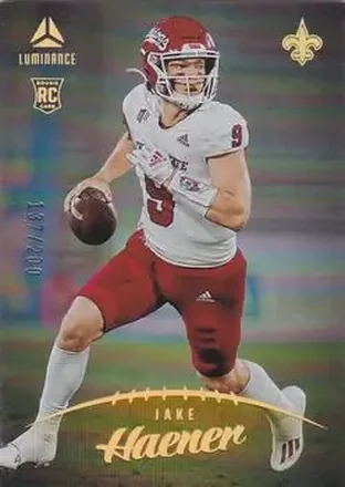 2023 Panini Luminance - Gold #120 - Jake Haener - New Orleans Saints