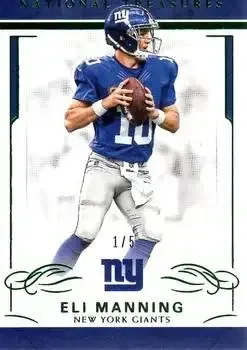 2016 Panini National Treasures feature card