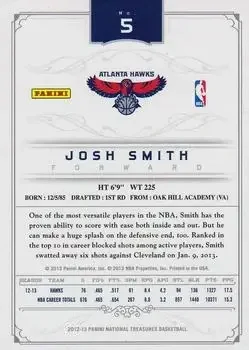 Back of Josh Smith