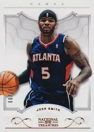2012-13 Panini National Treasures #5 Josh Smith