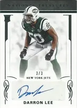 2016 Panini National Treasures feature card