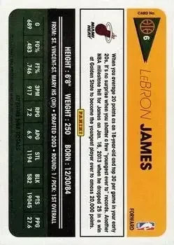 Back of LeBron James
