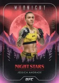 2024 Topps Midnight UFC feature card