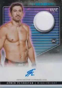 2024 Topps Midnight UFC feature card