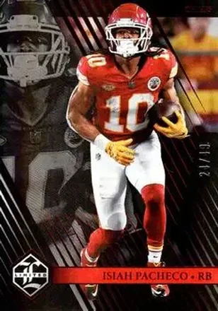 2023 Panini Limited - Ruby Spotlight #51 - Isiah Pacheco - Kansas City Chiefs