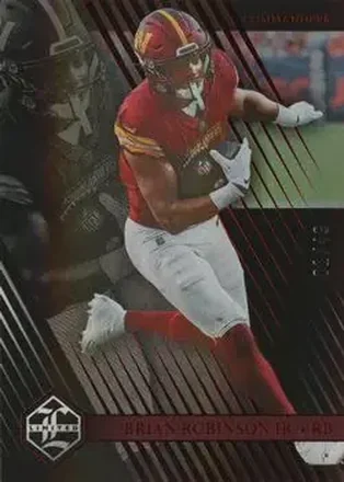 2023 Panini Limited - Ruby Spotlight #98 - Brian Robinson Jr. - Washington Commanders