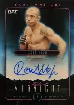 2024 Topps Midnight UFC feature card