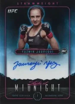 2024 Topps Midnight UFC feature card
