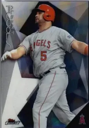 2015 Finest #1 - Albert Pujols - Los Angeles Angels