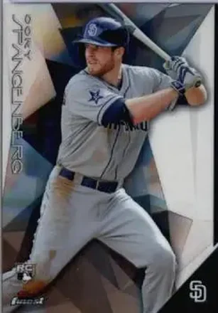 2015 Finest #3 - Cory Spangenberg - San Diego Padres