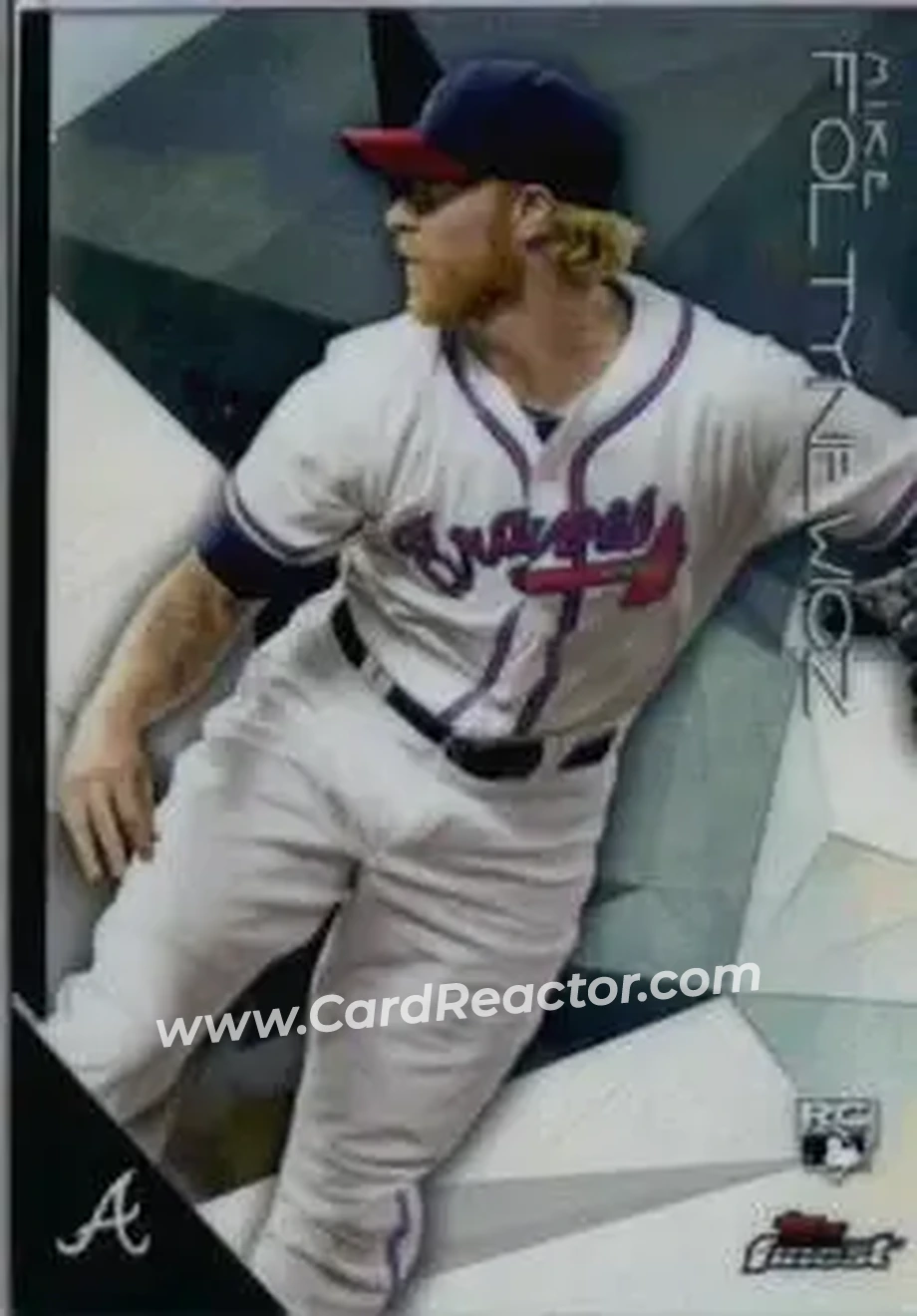 2015 Finest #4 - Mike Foltynewicz - Atlanta Braves - Front