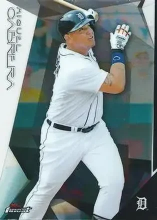 2015 Finest #5 - Miguel Cabrera - Detroit Tigers