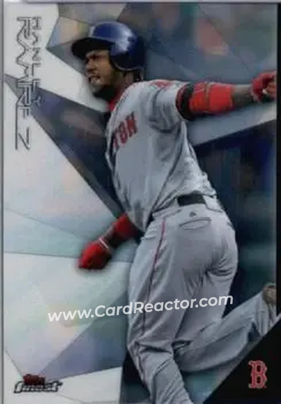 2015 Finest #9 - Hanley Ramirez - Boston Red Sox - Front 2015 Finest #9 - Hanley Ramirez - Boston Red Sox - Front