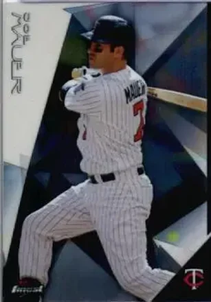 2015 Finest #10 - Joe Mauer - Minnesota Twins