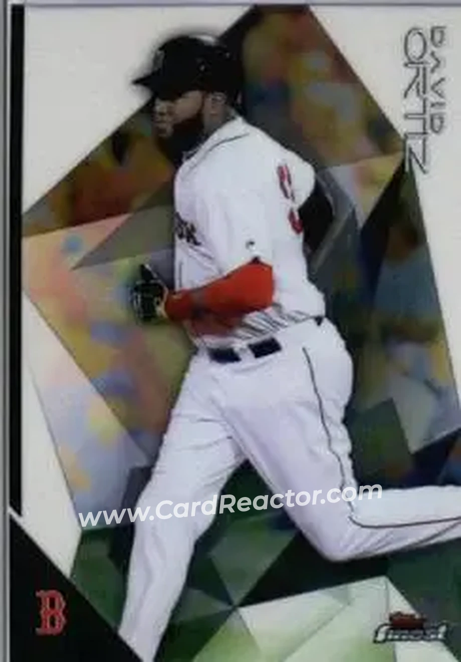 2015 Finest #11 - David Ortiz - Boston Red Sox - Front