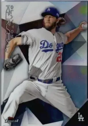 2015 Finest #13 - Clayton Kershaw - Los Angeles Dodgers