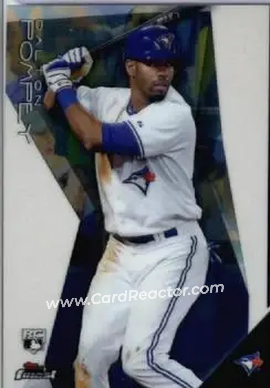 2015 Finest #14 - Dalton Pompey - Toronto Blue Jays - Front