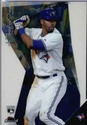 2015 Finest #14 - Dalton Pompey - Toronto Blue Jays