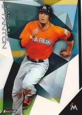 2015 Finest #19 - Giancarlo Stanton - Miami Marlins