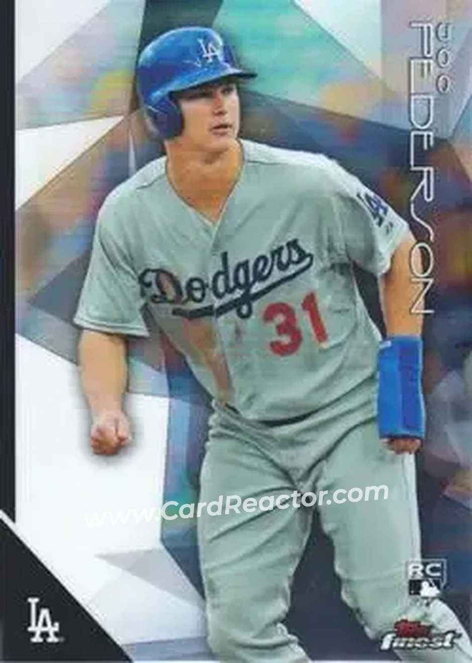 2015 Finest #21 - Joc Pederson - Los Angeles Dodgers - Front 2015 Finest #21 - Joc Pederson - Los Angeles Dodgers - Front