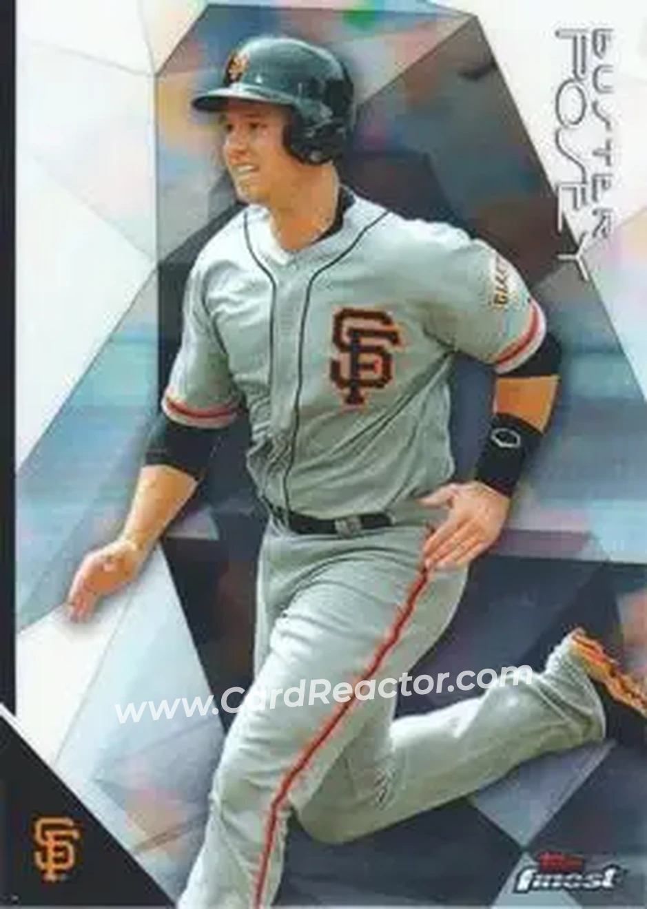 2015 Finest #22 - Buster Posey - San Francisco Giants - Front