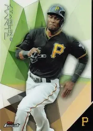 2015 Finest #28 - Starling Marte - Pittsburgh Pirates