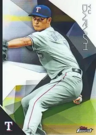 2015 Finest #29 - Yu Darvish - Texas Rangers