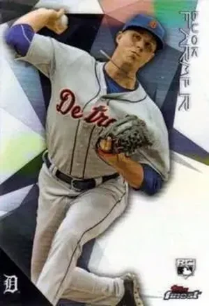 2015 Finest #39 - Buck Farmer - Detroit Tigers