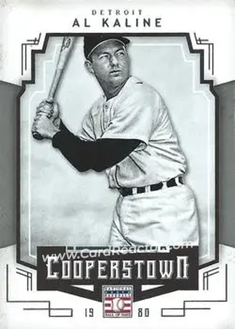 2015 Panini Cooperstown #1 - Al Kaline - Detroit Tigers - Front