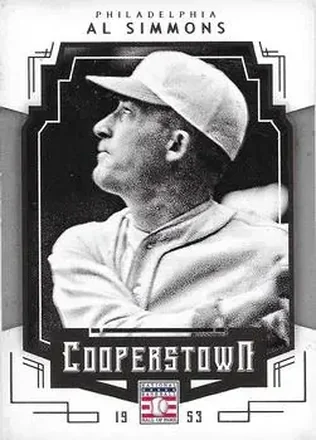 2015 Panini Cooperstown #2 - Al Simmons - Philadelphia Athletics