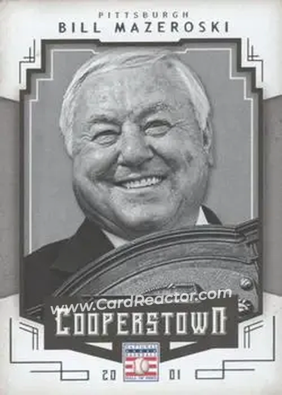 2015 Panini Cooperstown #9 - Bill Mazeroski - Pittsburgh Pirates - Front