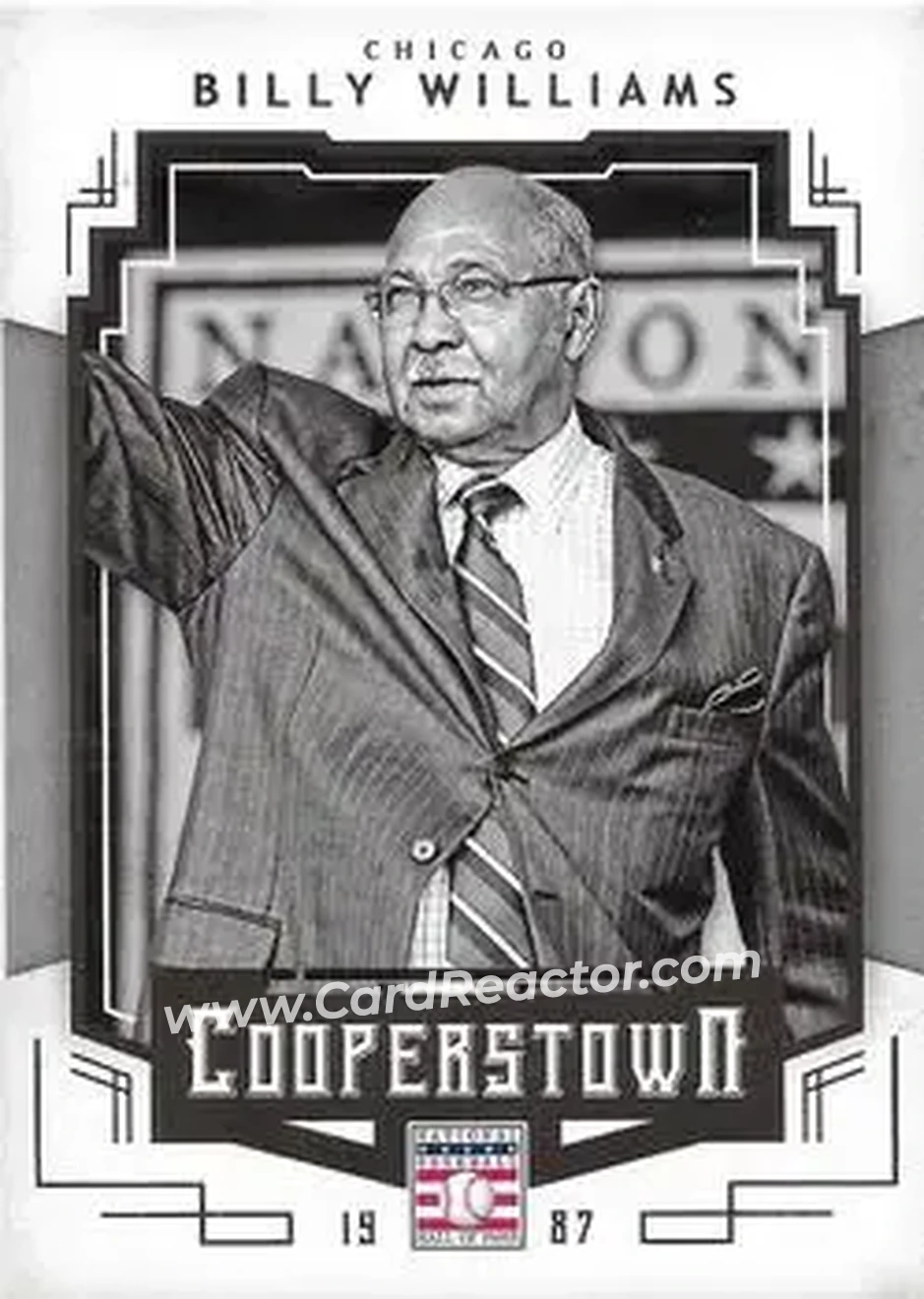 2015 Panini Cooperstown #11 - Billy Williams - Chicago Cubs - Front 2015 Panini Cooperstown #11 - Billy Williams - Chicago Cubs - Front