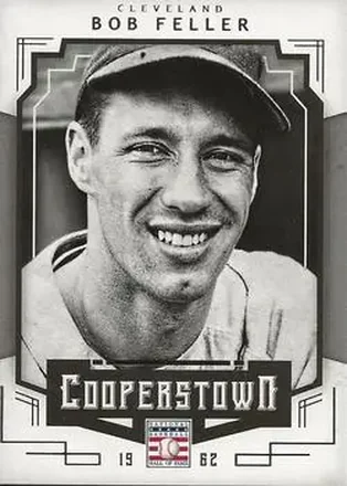 2015 Panini Cooperstown #12 - Bob Feller - Cleveland Indians