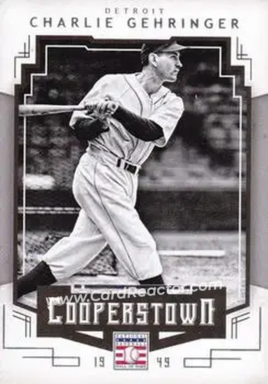 2015 Panini Cooperstown #20 - Charlie Gehringer - Detroit Tigers - Front