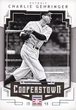 2015 Panini Cooperstown #20 - Charlie Gehringer - Detroit Tigers