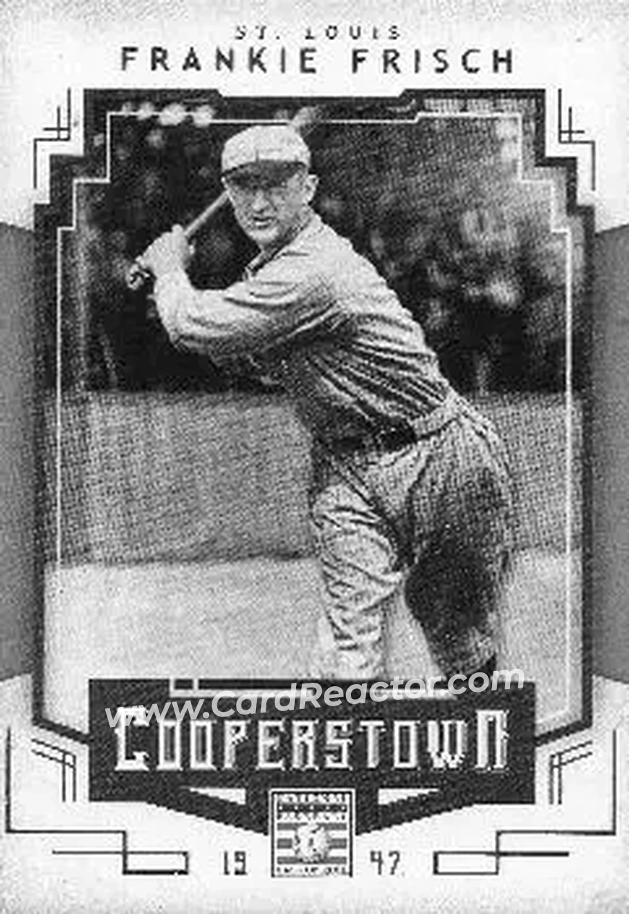 2015 Panini Cooperstown #36 - Frank Frisch - St. Louis Cardinals - Front