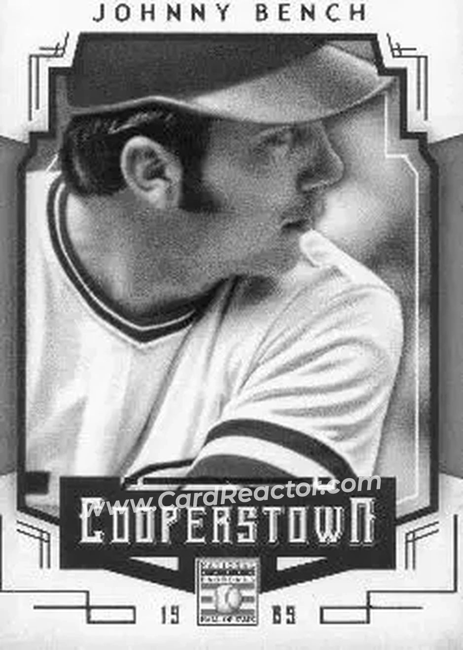 2015 Panini Cooperstown #58 - Johnny Bench - Cincinnati Reds - Front