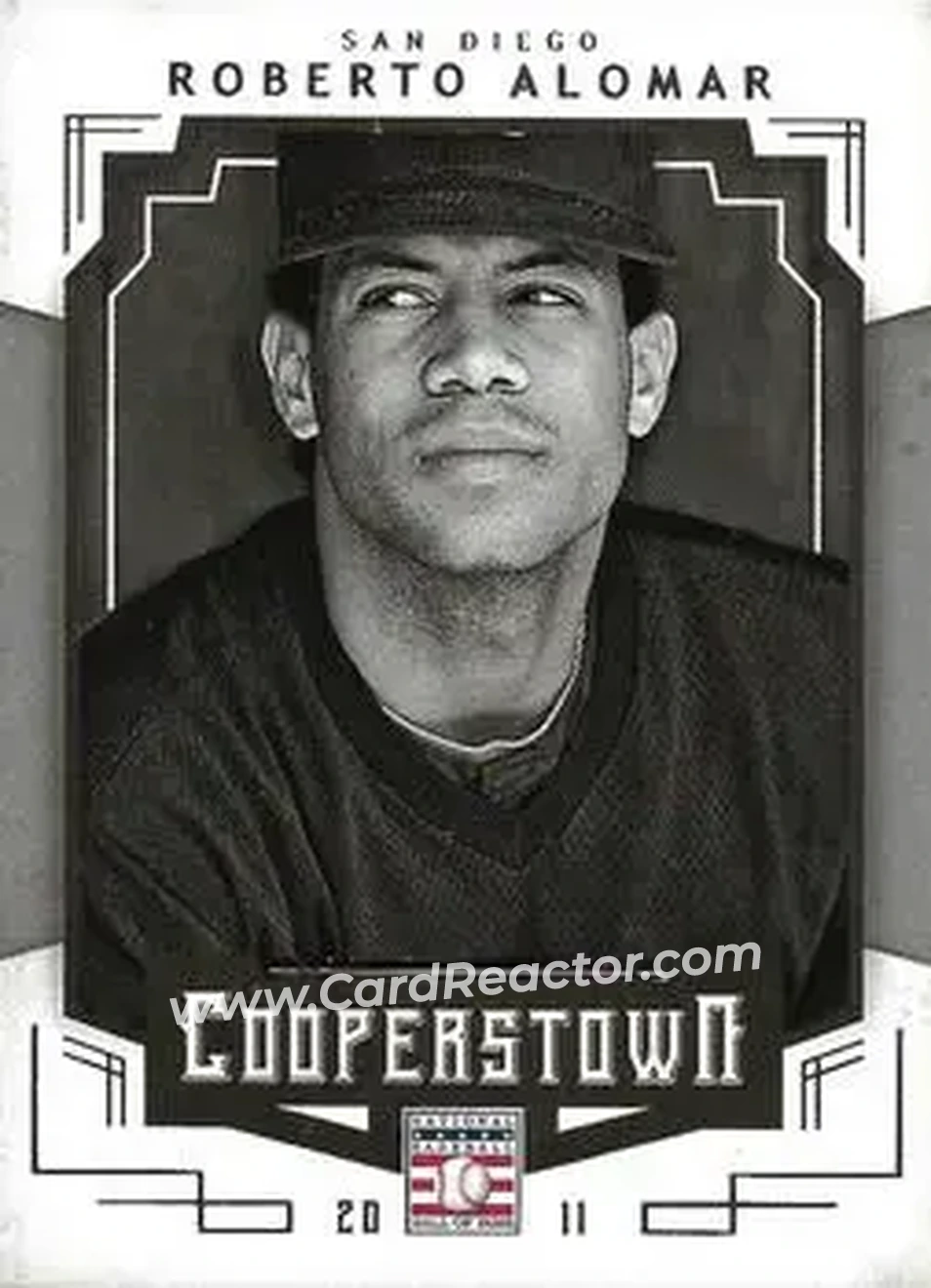 2015 Panini Cooperstown #80 - Roberto Alomar - San Diego Padres - Front