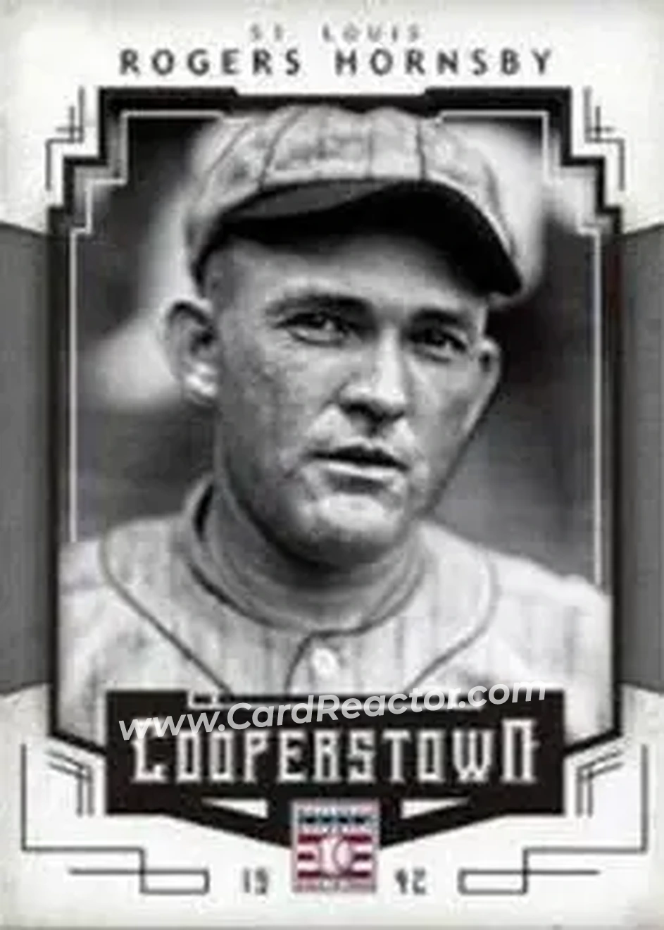 2015 Panini Cooperstown #84 - Rogers Hornsby - St. Louis Cardinals - Front