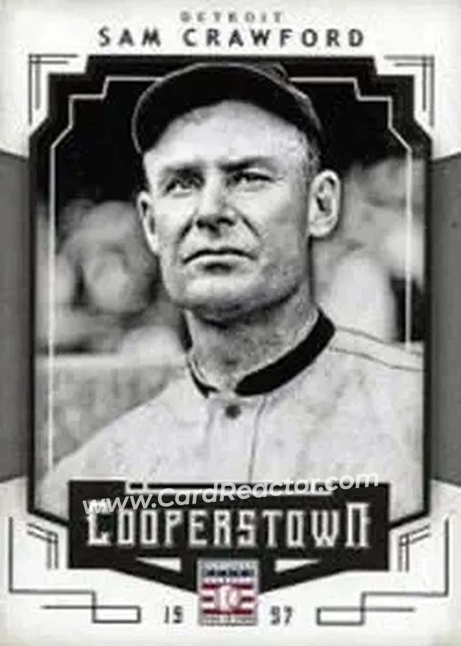 2015 Panini Cooperstown #87 - Sam Crawford - Detroit Tigers - Front