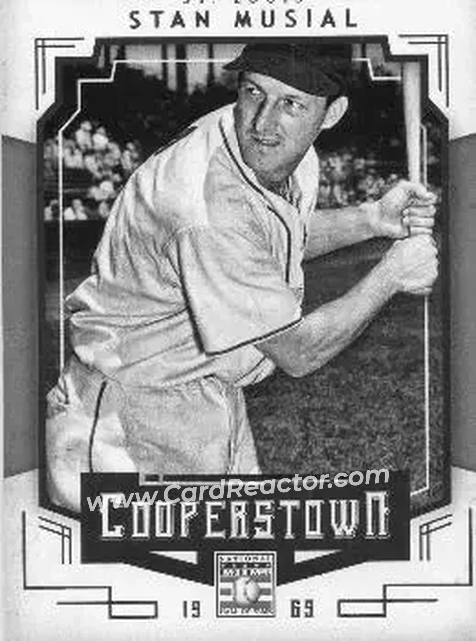 2015 Panini Cooperstown #88 - Stan Musial - St. Louis Cardinals - Front