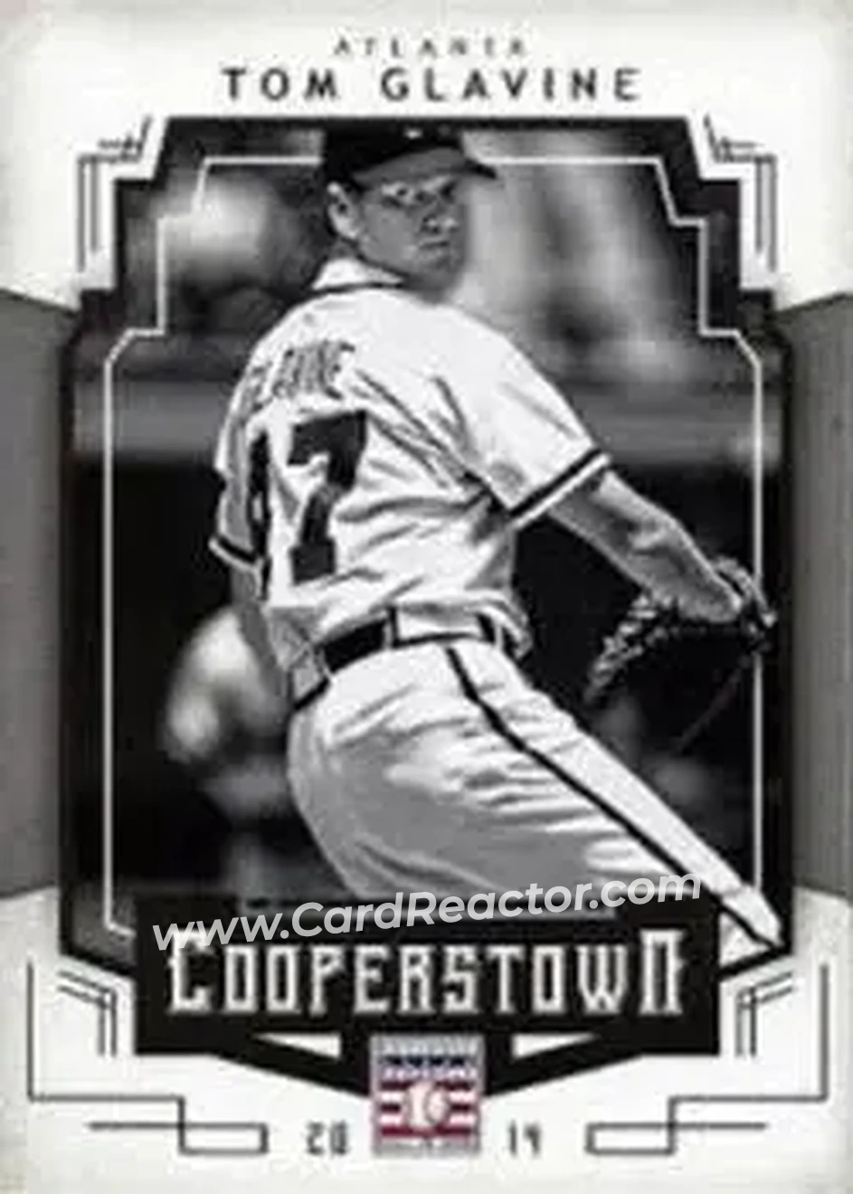 2015 Panini Cooperstown #91 - Tom Glavine - Atlanta Braves - Front