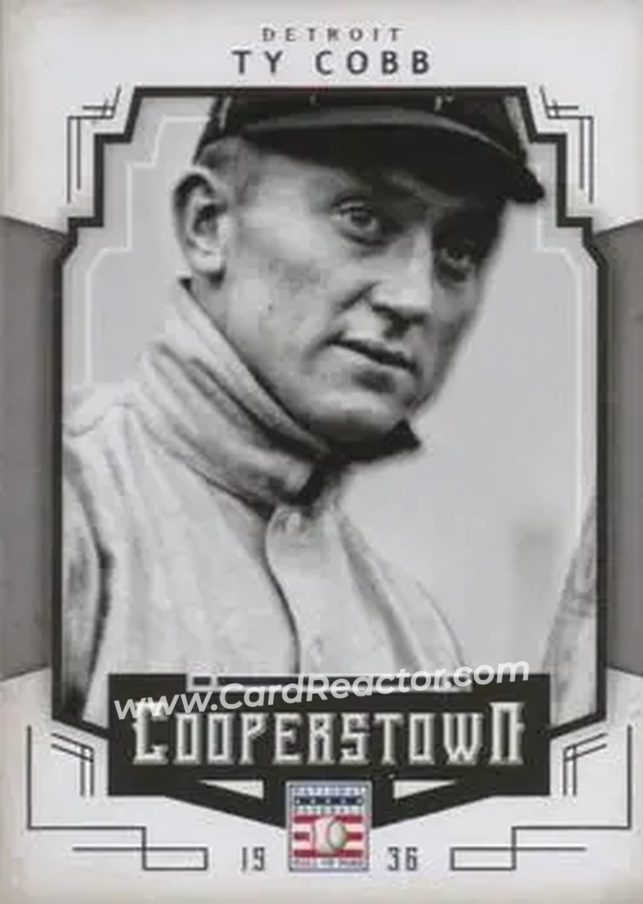2015 Panini Cooperstown #96 - Ty Cobb - Detroit Tigers - Front