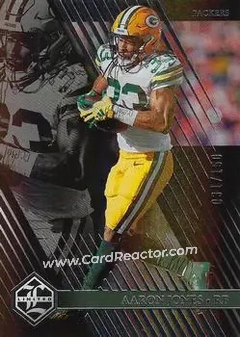 2023 Panini Limited - Silver Spotlight #36 - Aaron Jones - Green Bay Packers - Front