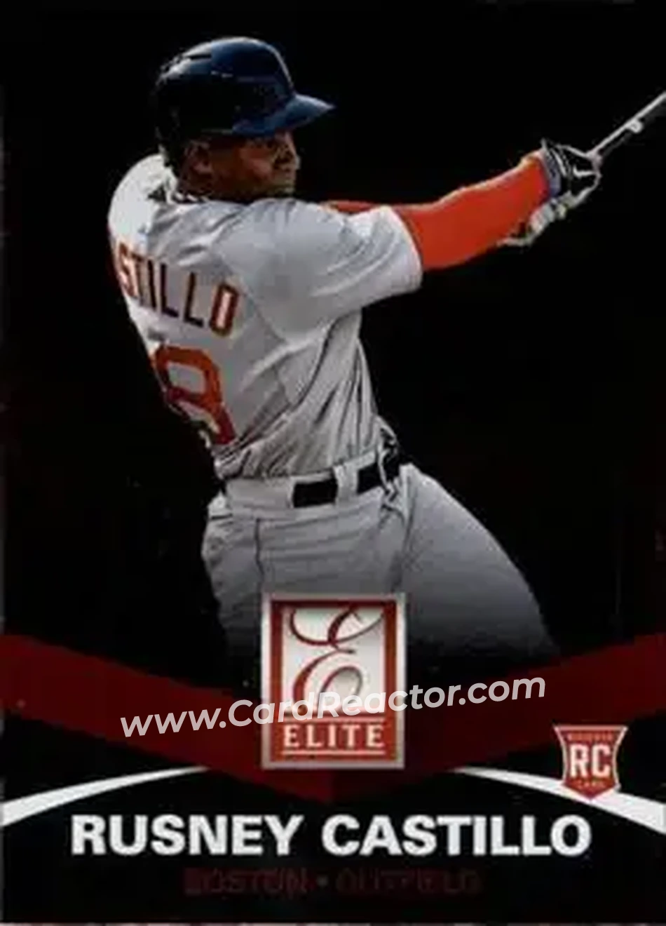 2015 Panini Elite #2 - Rusney Castillo - Boston Red Sox - Front