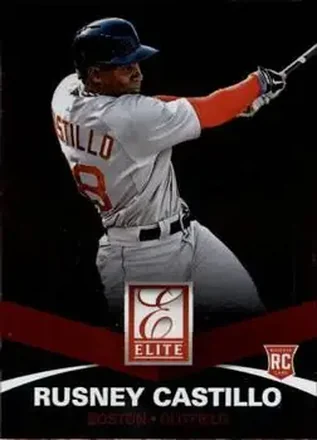 2015 Panini Elite #2 - Rusney Castillo - Boston Red Sox