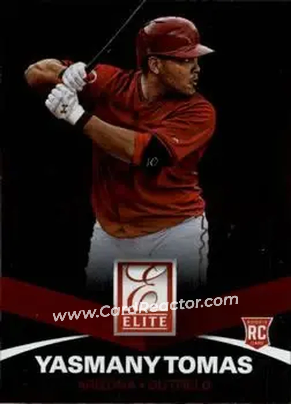 2015 Panini Elite #3 - Yasmany Tomas - Arizona Diamondbacks - Front