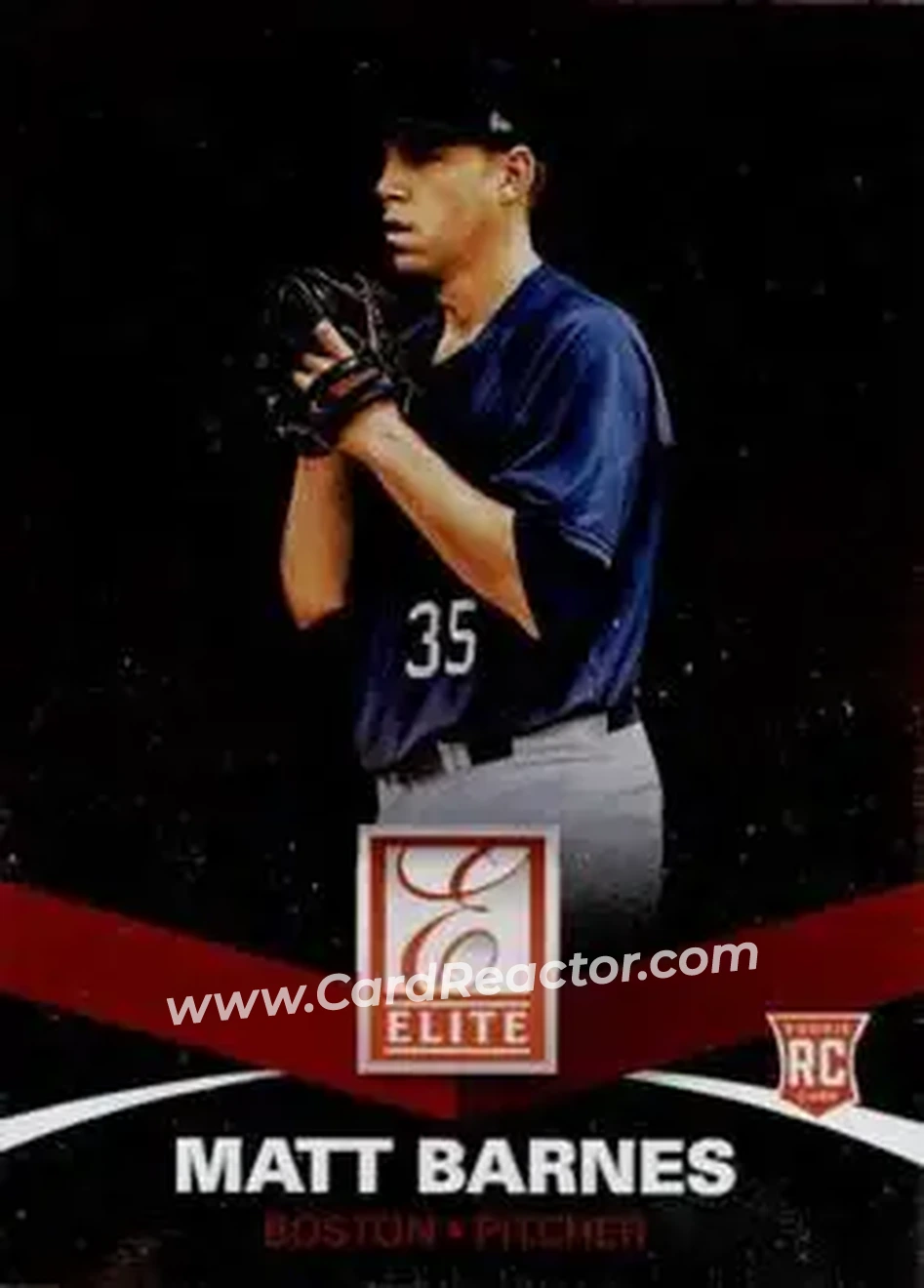 2015 Panini Elite #4 - Matt Barnes - Boston Red Sox - Front